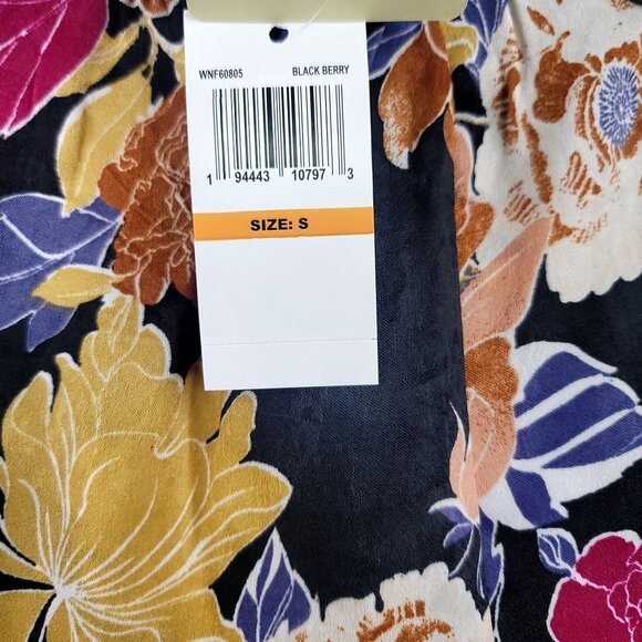 Whimsigoth S Satin Slinky Boho Slip Skirt Floral Lace Gypsy Flowy Romantic New - Picture 4 of 9